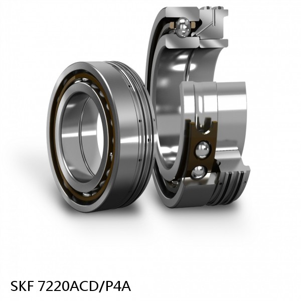 7220ACD/P4A SKF Super Precision,Super Precision Bearings,Super Precision Angular Contact,7200 Series,25 Degree Contact Angle