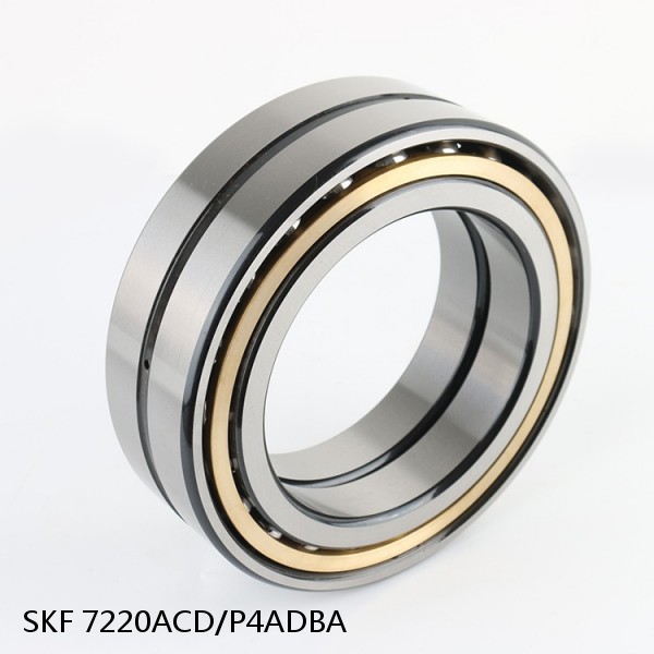 7220ACD/P4ADBA SKF Super Precision,Super Precision Bearings,Super Precision Angular Contact,7200 Series,25 Degree Contact Angle