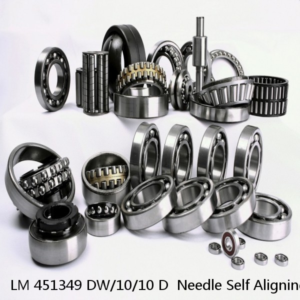 LM 451349 DW/10/10 D  Needle Self Aligning Roller Bearings #1 image