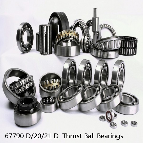 67790 D/20/21 D  Thrust Ball Bearings #1 image