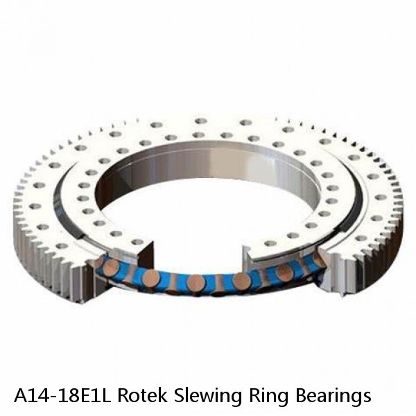 A14-18E1L Rotek Slewing Ring Bearings #1 image