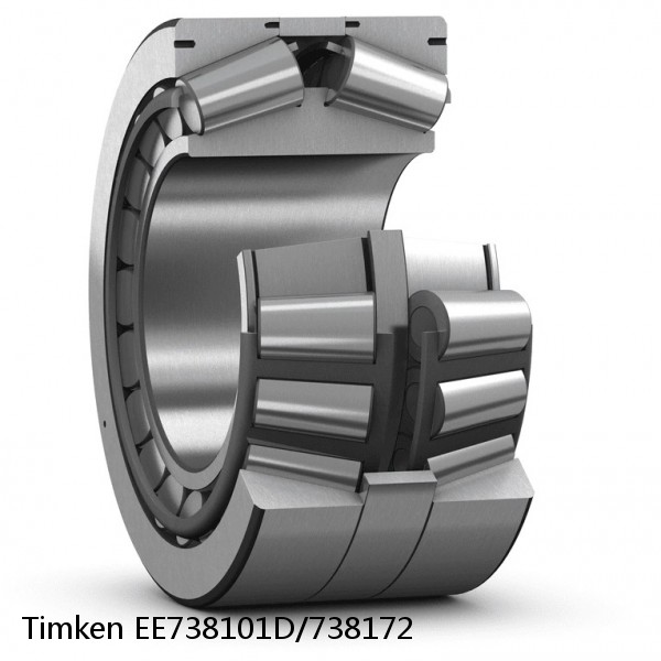 EE738101D/738172 Timken Tapered Roller Bearing Assembly #1 image