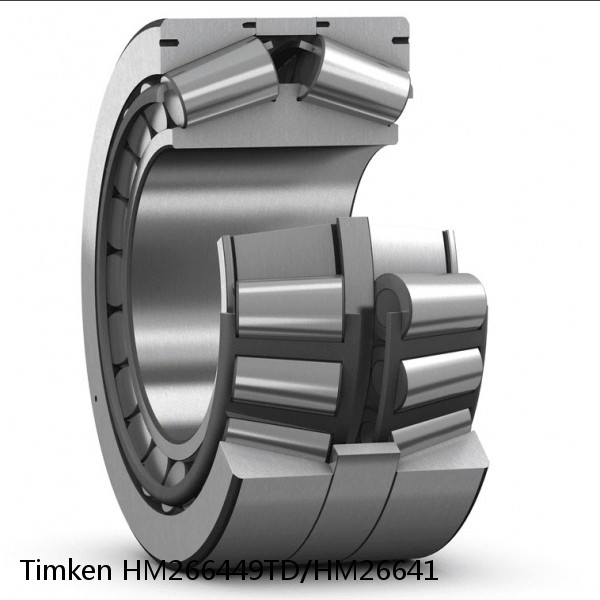 HM266449TD/HM26641 Timken Tapered Roller Bearing Assembly #1 image